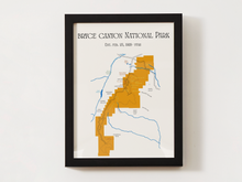Load image into Gallery viewer, Bryce Canyon National Park Map