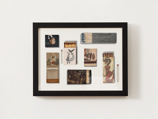 Capricorn Match Print