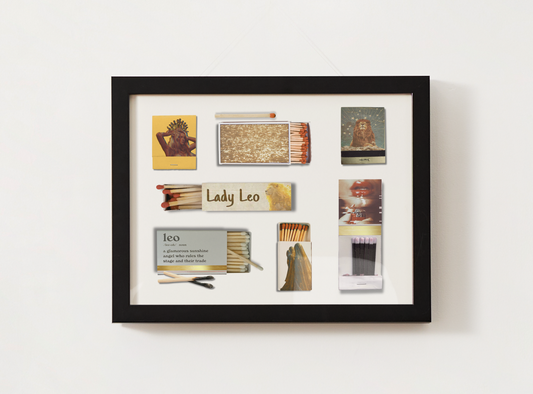 Leo Match Print