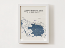 Load image into Gallery viewer, Olympic National Park Map
