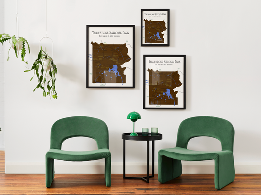 Yellowstone National Park Map