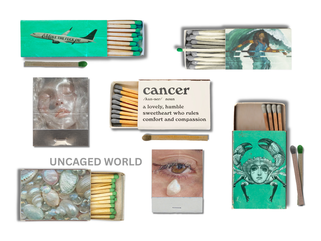 Cancer Match Print