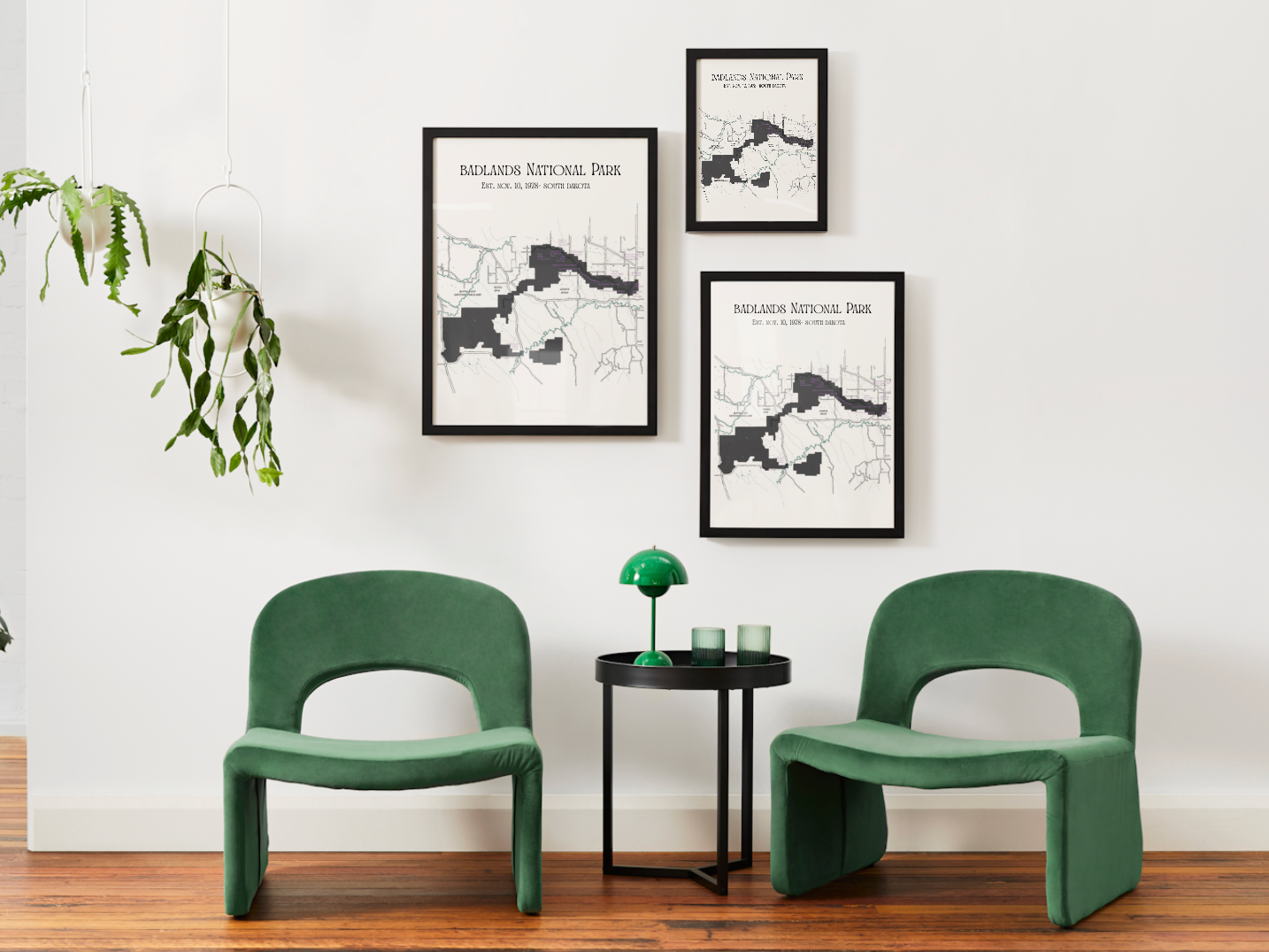 Badlands National Park Map