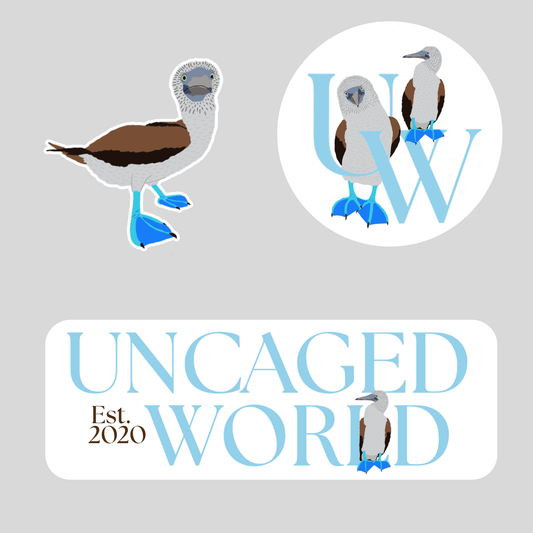 Uncaged World Sticker Pack