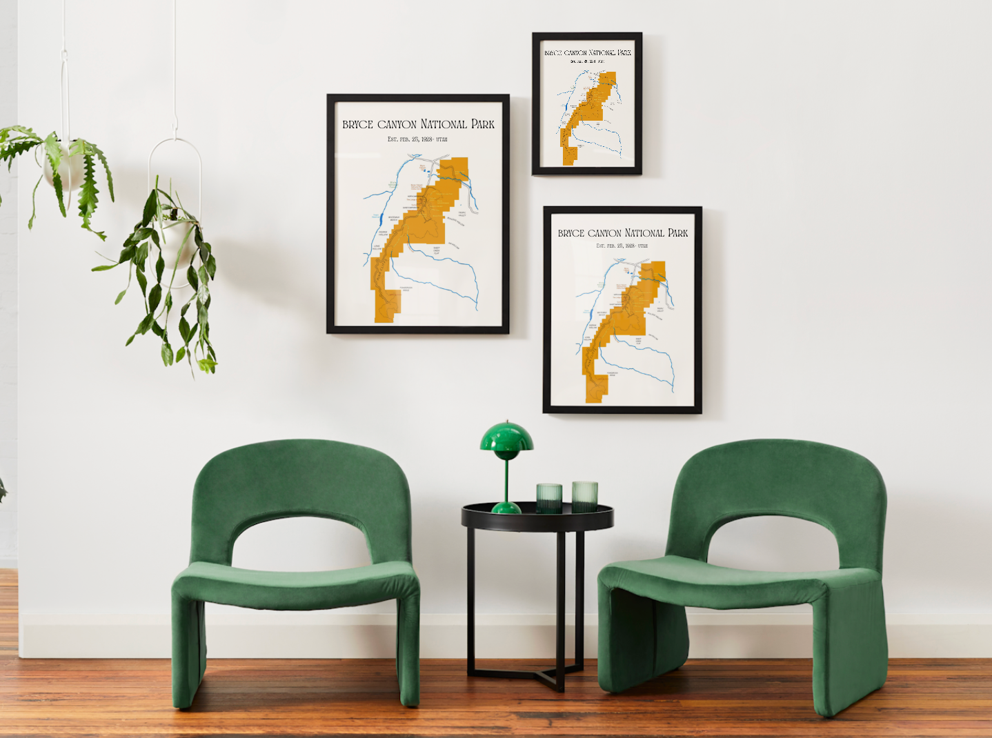 Bryce Canyon National Park Map