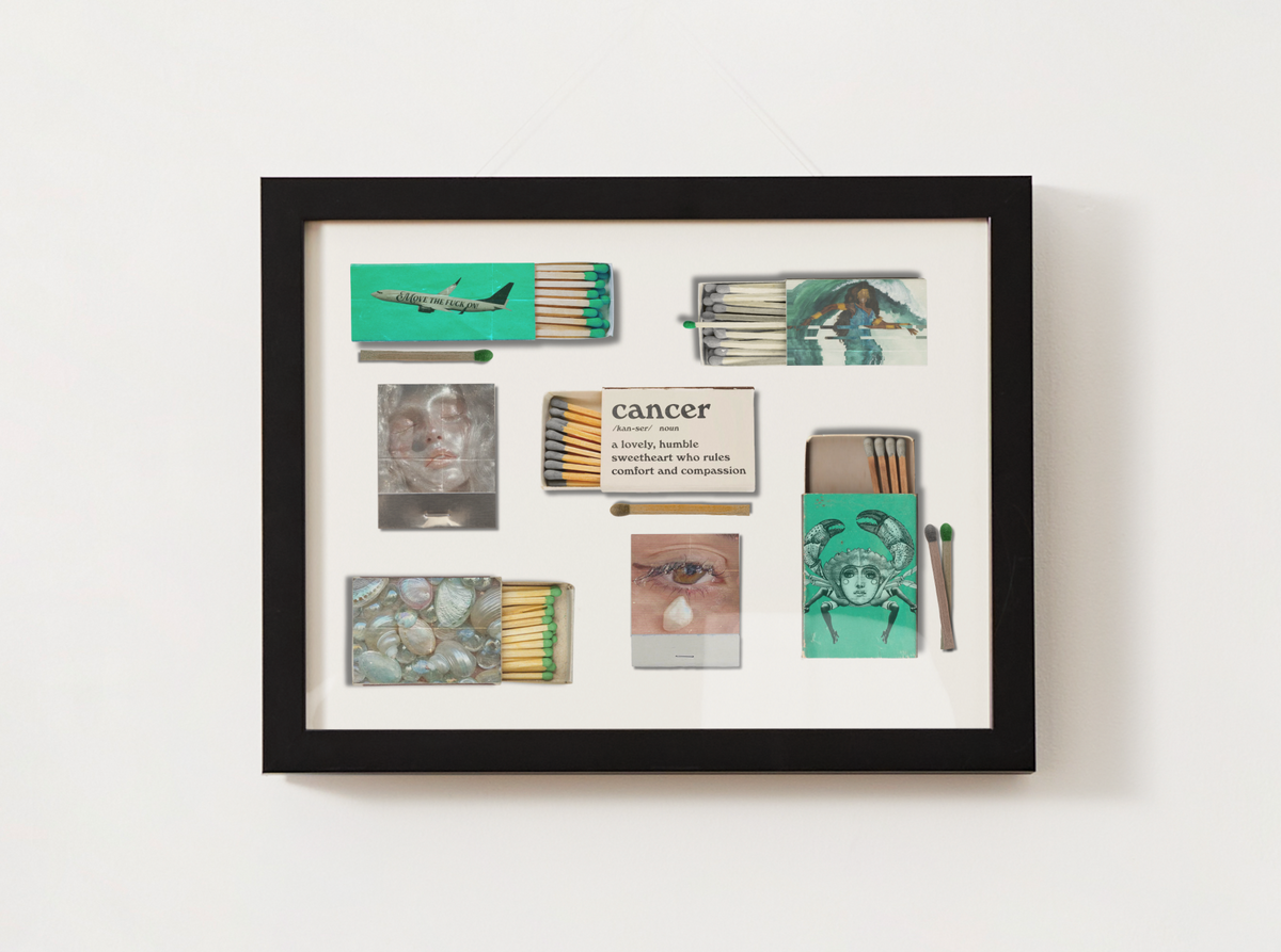 Cancer Match Print