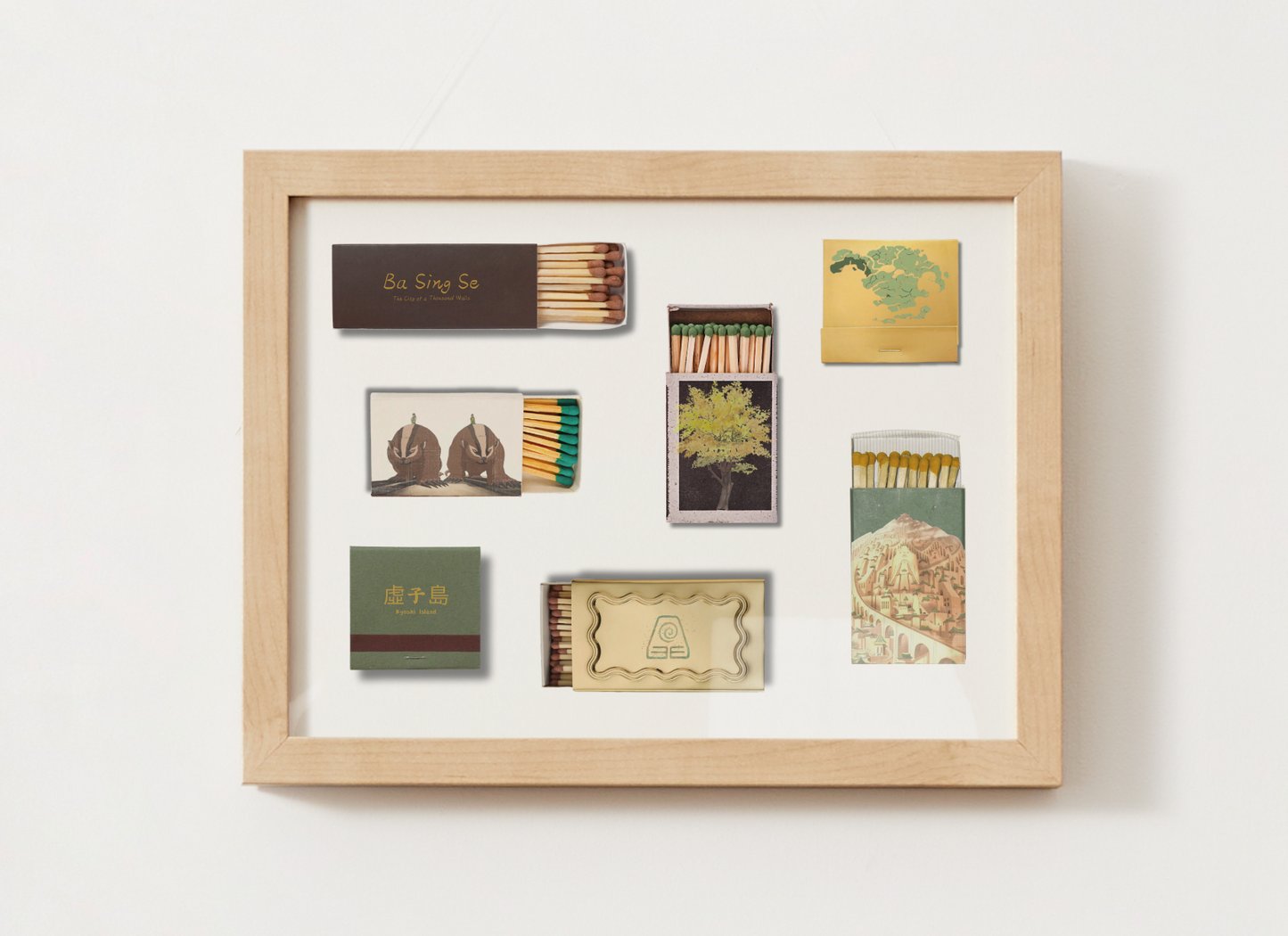 Earth Nation Match Print