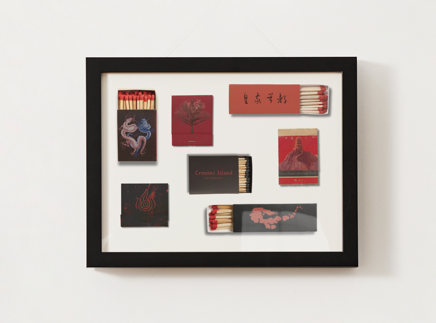 Fire Nation Match Print