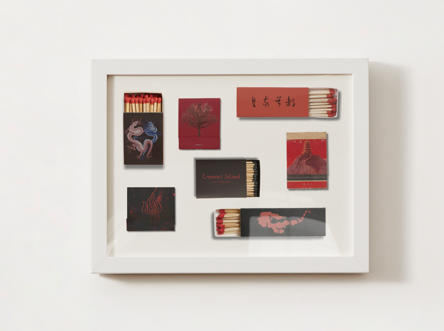 Fire Nation Match Print