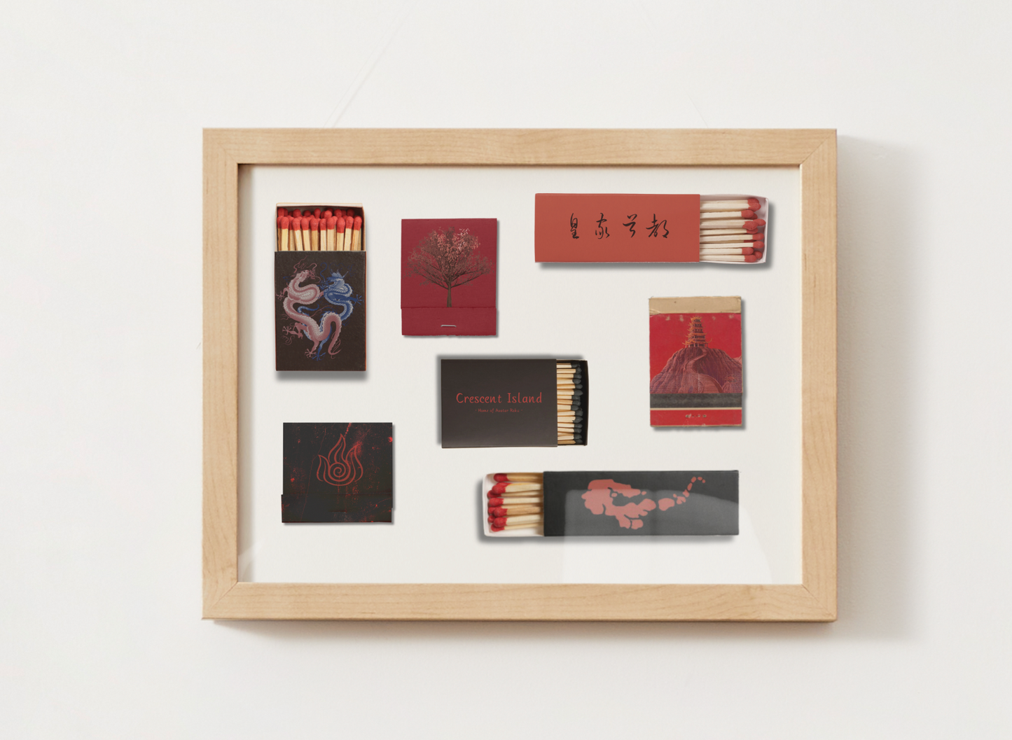 Fire Nation Match Print