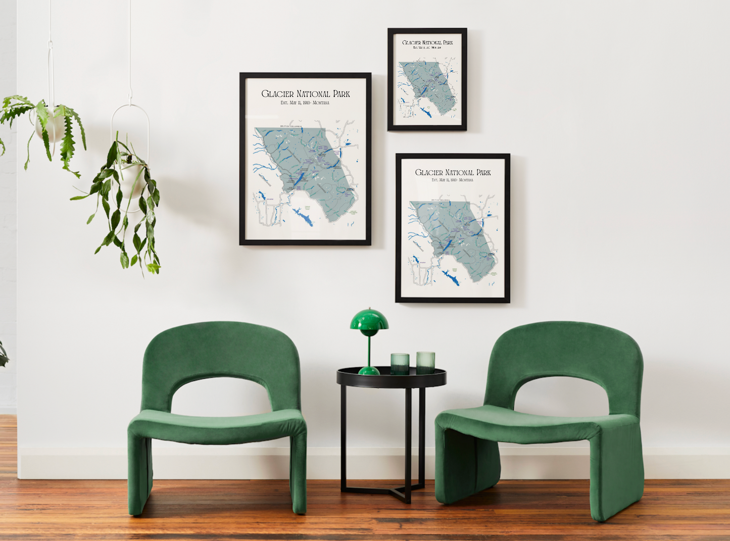 Glacier National Park Map