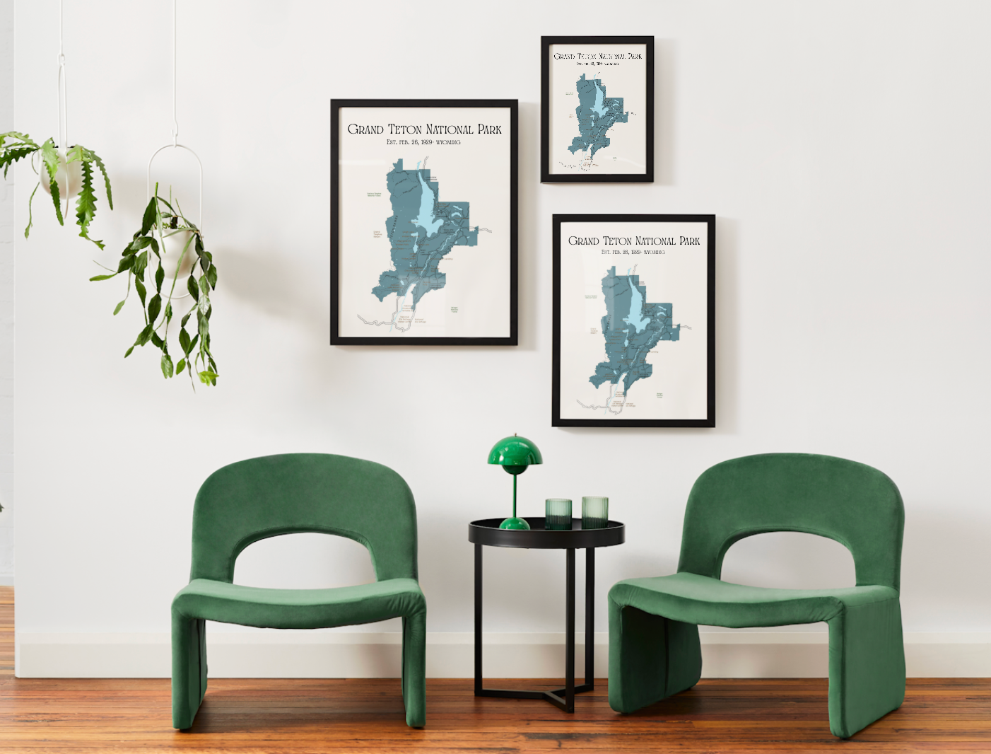 Grand Teton National Park Map