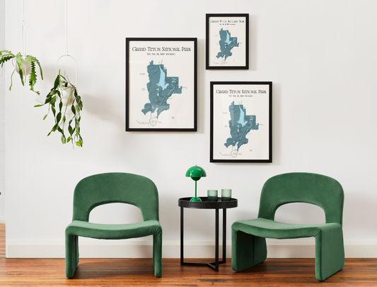 Grand Teton National Park Map