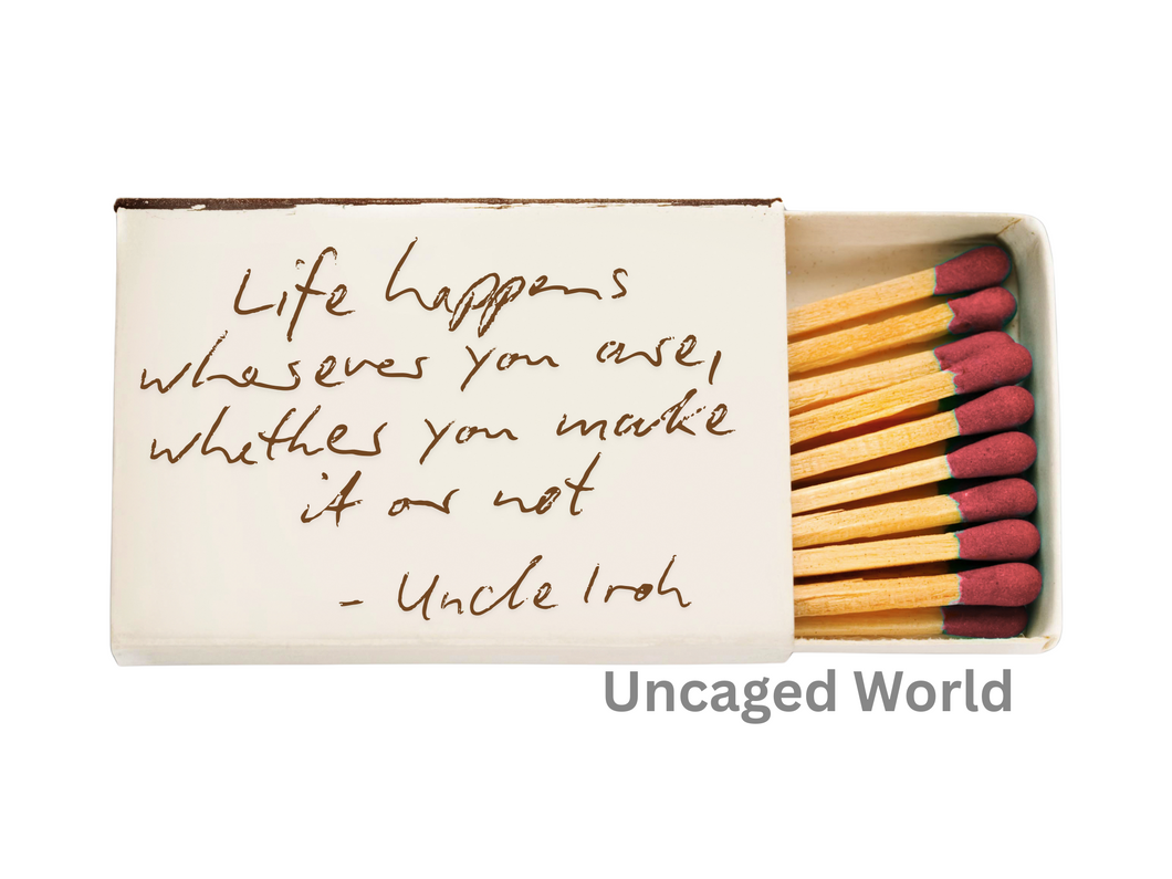 Iroh Quote - Life -  Match Print