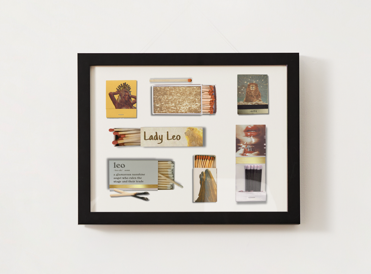Leo Match Print