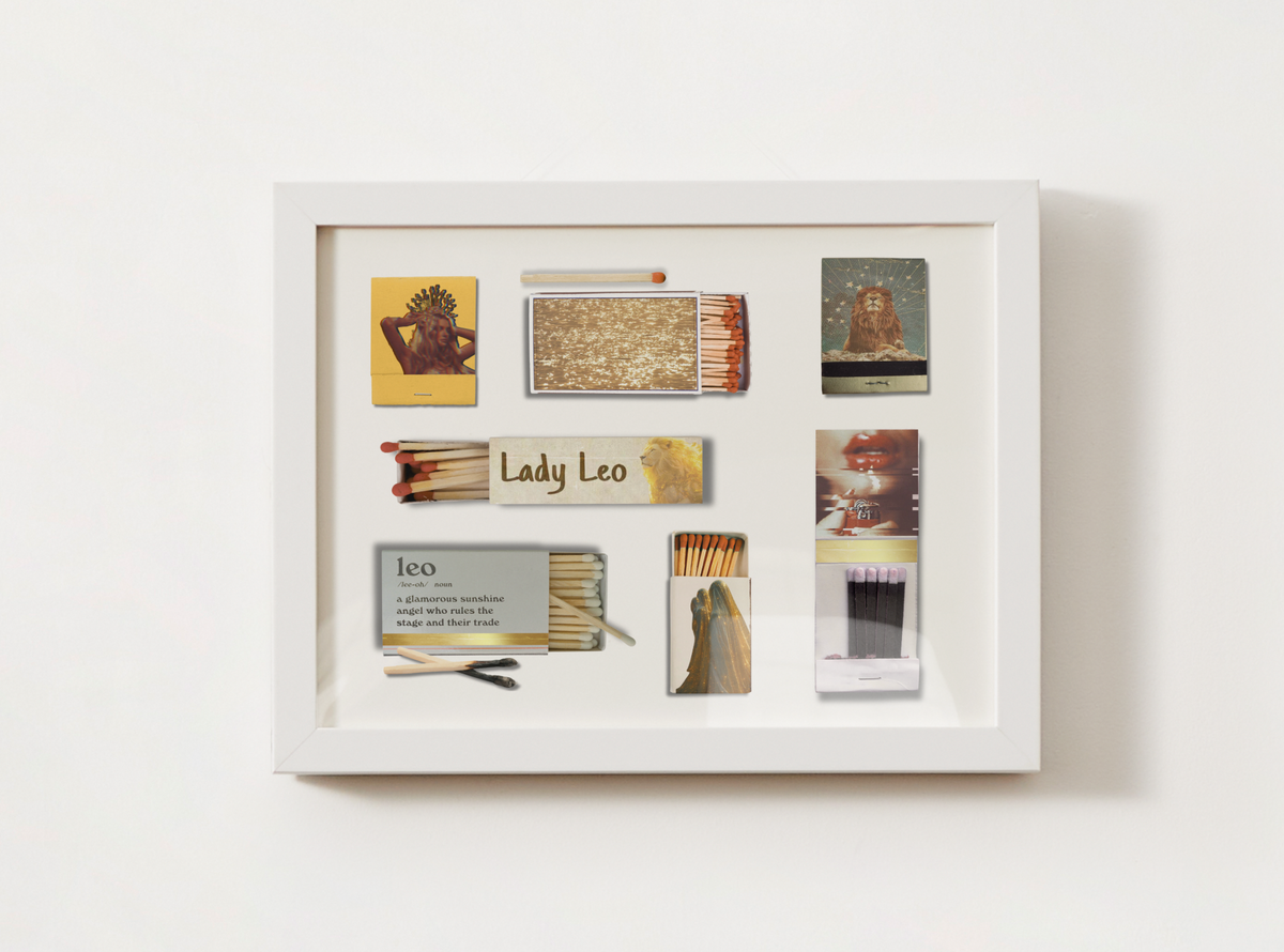 Leo Match Print