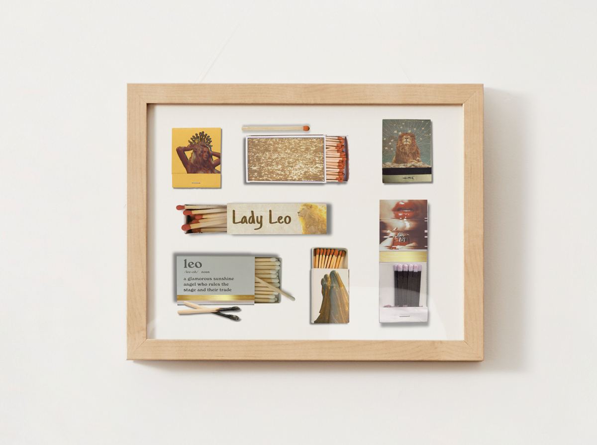 Leo Match Print