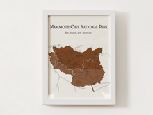 Load image into Gallery viewer, Mammoth Cave National Park Map
