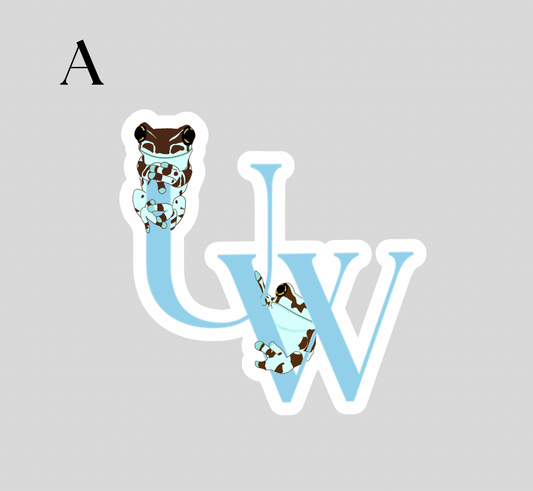 Uncaged World Stickers