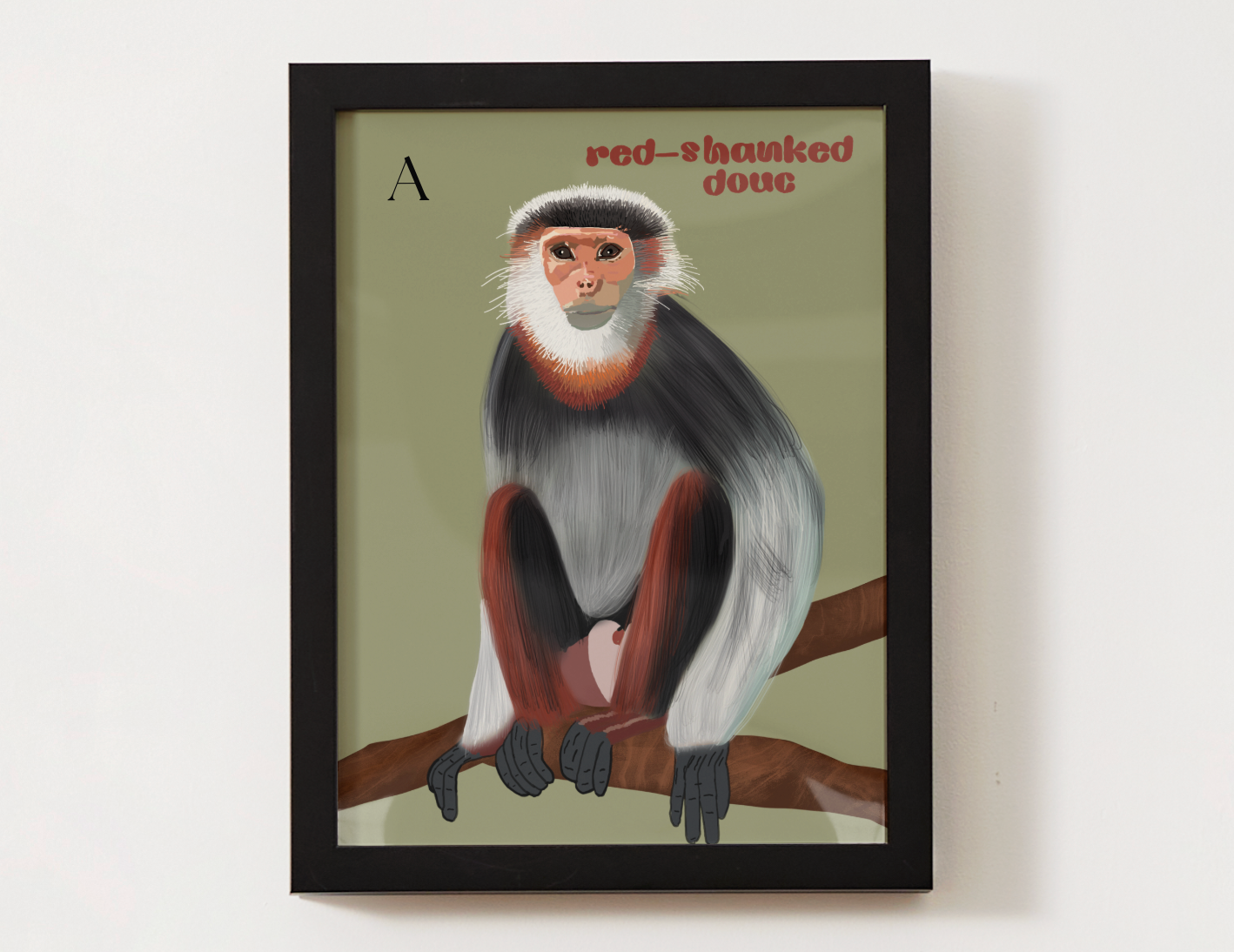 Red-shanked Douc