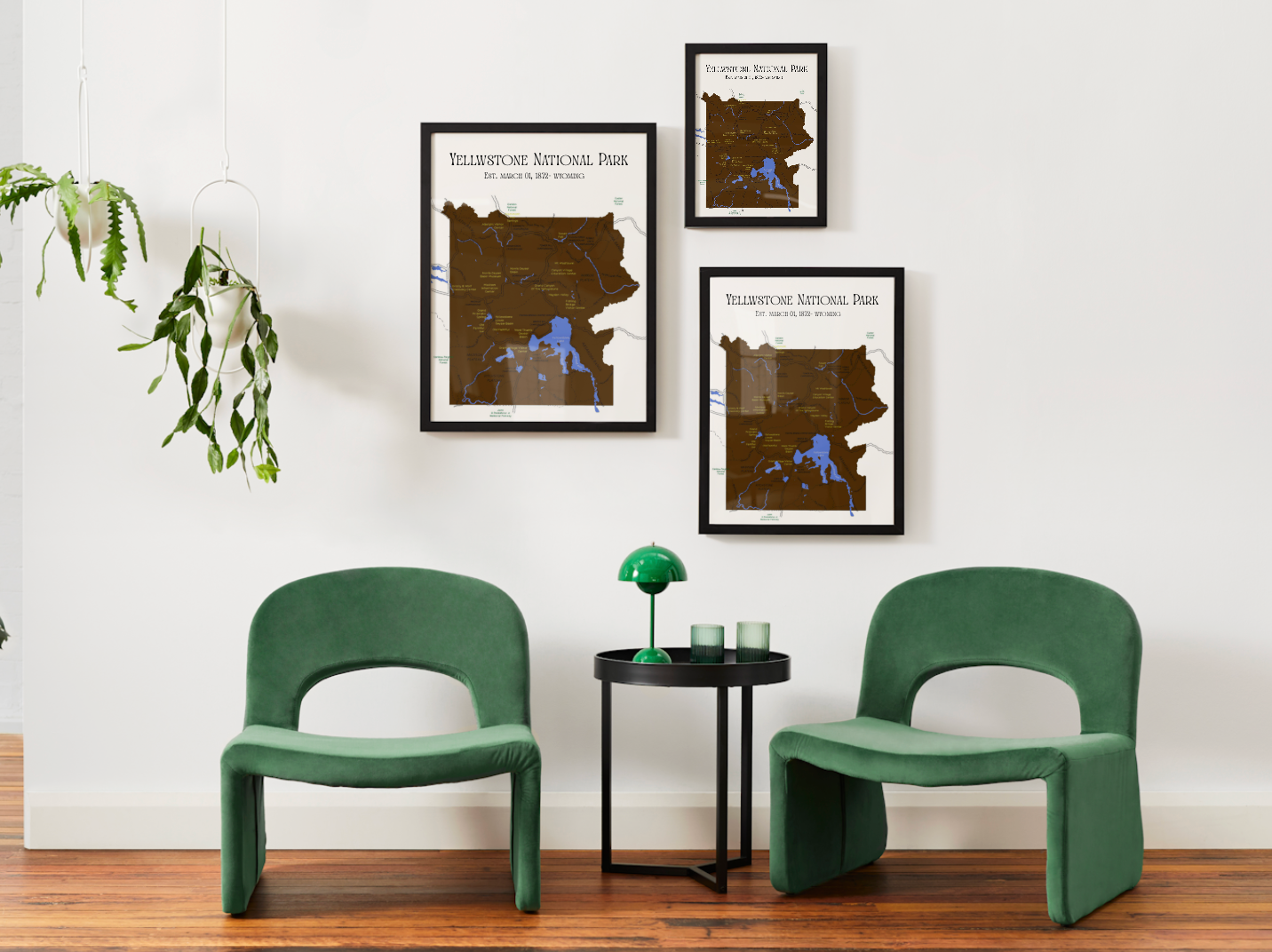 Yellowstone National Park Map